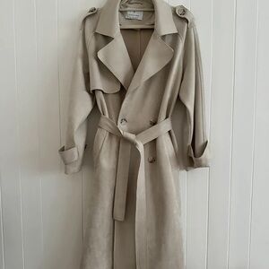 Stradivarius Beige Trench Coat